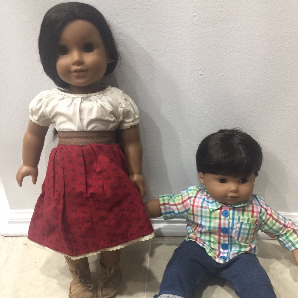 The American girl Josefina and Bitty Twin Doll that is in Excellent Condition